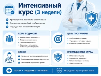 Реабилитация за 21 день в Байкальске