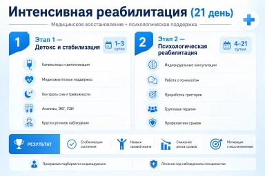 Реабилитация за 21 день в Байкальске